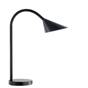 Lampada LED Unilux Sol Nera | 4W | Braccio Flessibile
