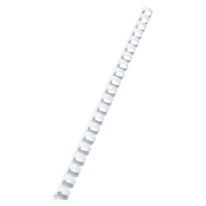 Dorsi Plastici GBC CombBind 10mm Bianchi | 21 Anelli | 100 pz
