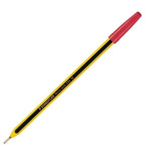 Penna a Sfera Staedtler Noris Stick 434 Rossa | Inchiostro Indelebile