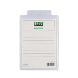 Portabadge Verticale A5 10,7x15,2 cm | 50 pz
