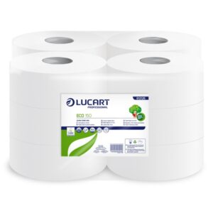 Rotolo Carta Igienica Mini Jumbo Lucart | 150mt | 2 Veli