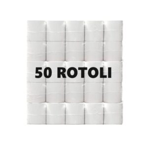 50 rotoli per registratore di cassa 80x80 in carta termica