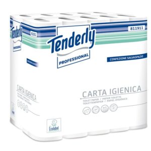 Carta Igienica 30 rotoli 160 strappi 20mt 160strappi Tenderly