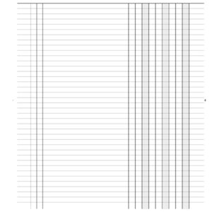 Registro 3 colonne da 96 pagine